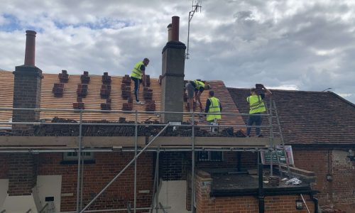Roof Scaffold West Byfleet